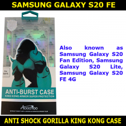 Anti Shock Gorilla King Kong Case For Samsung Galaxy S20 FE/S20 Lite Cover Slim Fit and Sophisticated in Look